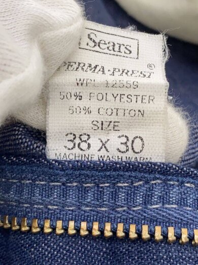 商品画像：70s/ライトデニム/Scovillジッパー/ブーツカットパンツ/IDG 4