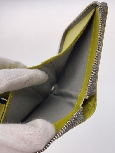 商品画像：財布/レザー/YLW/無地/レディース 6