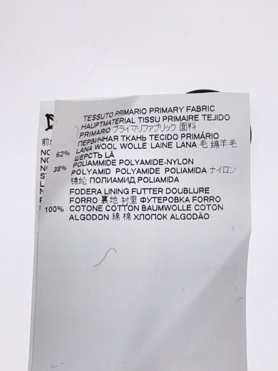 商品画像：ウールアシンメトリースカート/38/ウール/KHK/ストライプ/S52MA0140 6