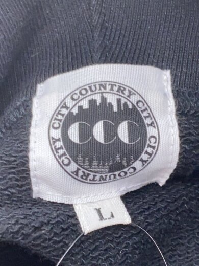 商品画像：パーカー/L/コットン/BLK/CCC-C001 3