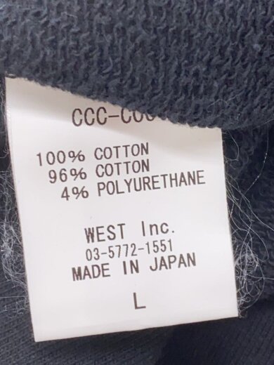 商品画像：パーカー/L/コットン/BLK/CCC-C001 4