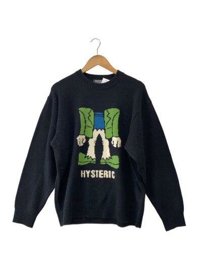 商品画像：ニット・セーター(厚手)/M/アクリル/BLK/02243NS09 1