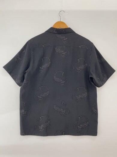 商品画像：Scorpion Jacquard S/S Shirt/半袖シャツ/M/ポリエステル/BLK/総柄 2