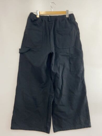 商品画像：ダブルニースウェットパンツ/L/コットン/BLK/無地/UNS25113// 2