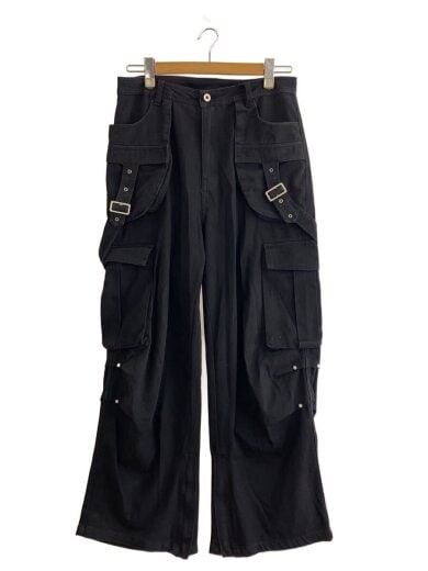 商品画像：0-CROWORLD/Y2K/カーゴパンツ/XL/コットン/BLK 1