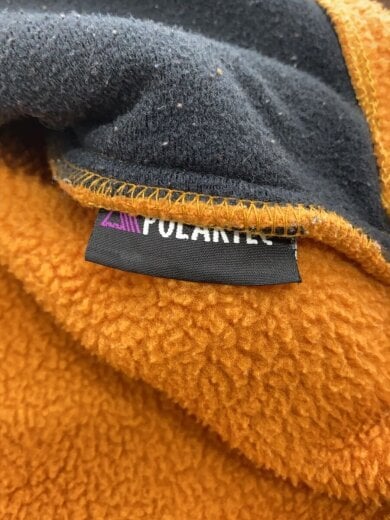 商品画像：90s/usa製/ジップフリース/POLARTEC/M/ポリエステル/ORN/チロリアン 4