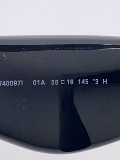 商品画像：22AW/キャットアイ/サングラス/--/プラスチック/BLK/BLK/メンズ/LW400971 5