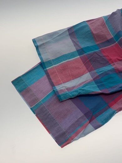 商品画像：00s/OLD STUSSY/マドラスチェック/インド製/半袖シャツ/L/コットン/マルチカラー/チェック 5