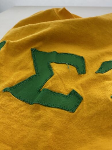 商品画像：Alpha Sigma Tau Sorority/90s/usa製/リンガーT/L/コットン/YLW 5