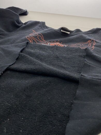 商品画像：スウェット/L/コットン/BLK/2013/カットオフ 7