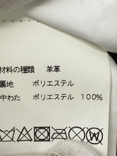 商品画像：シングルライダースジャケット/48/レザー/BLK 5