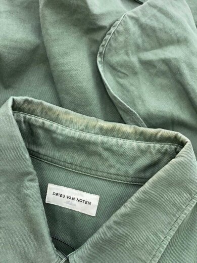 商品画像：22SS//Crowse M.W. Oversized Shirt/長袖シャツ/M/コットン/KHK 7