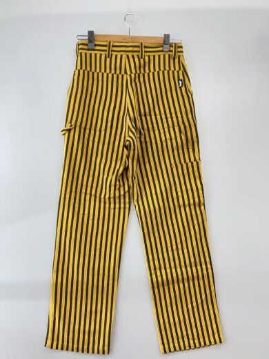 商品画像：00s/OLD STUSSY/ダブルニー/インド製/ペインターパンツ/3/コットン/YLW/ストライプ 2