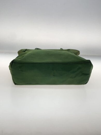 商品画像：トライアングルロゴ/三角ロゴ/使用感有/トートバッグ/ナイロン/GRN 4