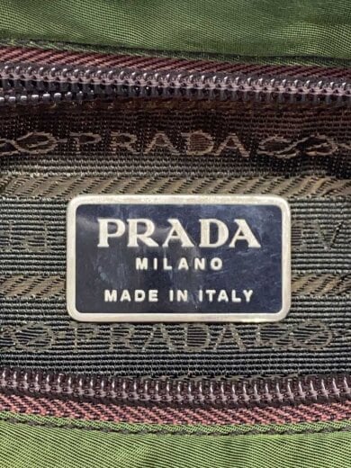 商品画像：トライアングルロゴ/三角ロゴ/使用感有/トートバッグ/ナイロン/GRN 5