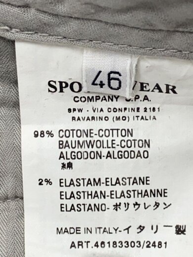 商品画像：00s/SPORTSWEAR/カーゴパンツ/46/コットン/GRY// 5