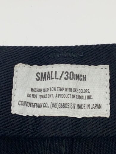 商品画像：WIDE TAPERED FIT PANTS/30/ポリエステル/BLK/RAD-CNQ-PT004 5