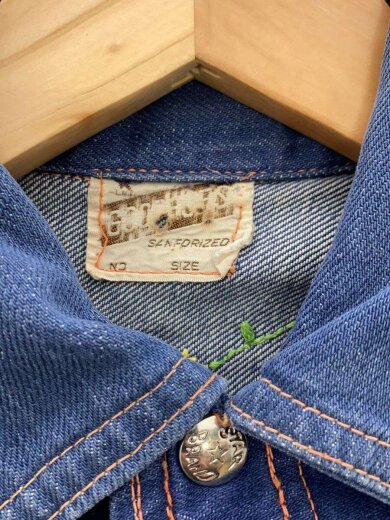 商品画像：50s～60s/UFOリベット/StarBrand/usa製/GOODHUES/デニムジャケット/コットン 3