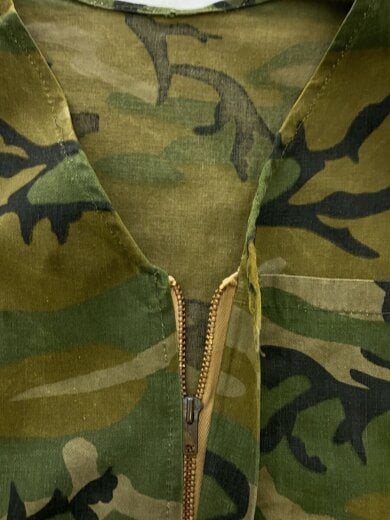 商品画像：50s～60s/棒TALONジッパー/ハンティングベスト/KHK/カモフラ 3