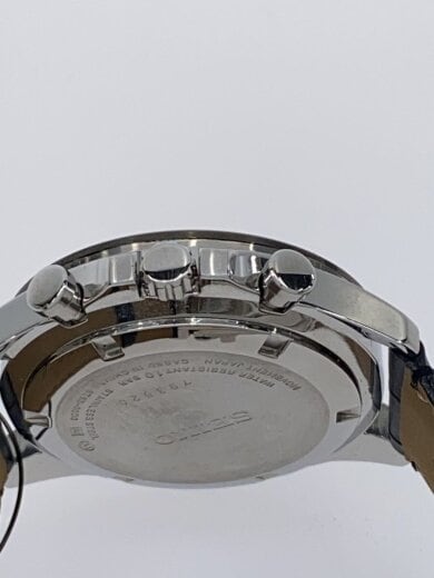 商品画像：クォーツ腕時計/アナログ/レザー/BLK/BLK/SBTR021 3