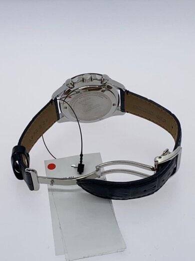 商品画像：クォーツ腕時計/アナログ/レザー/BLK/BLK/SBTR021 4