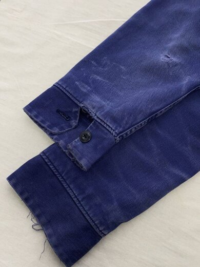 商品画像：50s/usa製/ウィップコードジャケット/ワークジャケット/Gripper/40/コットン/NVY 5