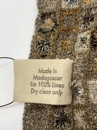 商品画像：sophie digard/ハンドメイド/ストール/リネン/マルチカラー/総柄/レディース 3