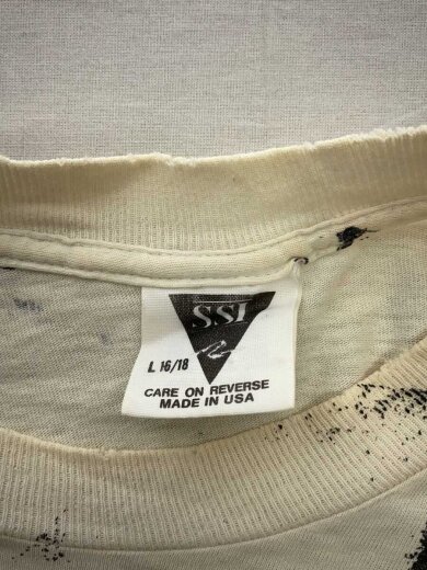 商品画像：90s/Catwoman/キャットウーマン/usa製/Tシャツ/L/コットン/WHT/総柄 3