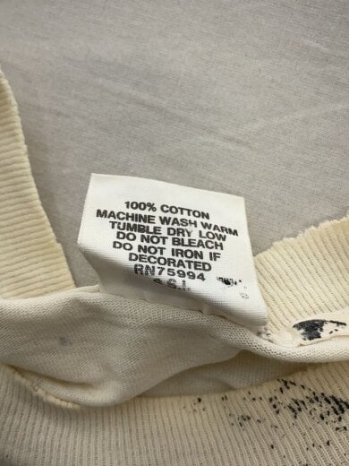 商品画像：90s/Catwoman/キャットウーマン/usa製/Tシャツ/L/コットン/WHT/総柄 4