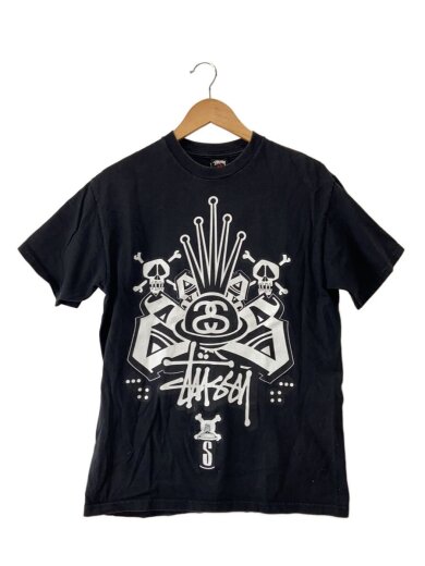 商品画像：Tシャツ/M/コットン/ブラック/無地/00s/OLD 1