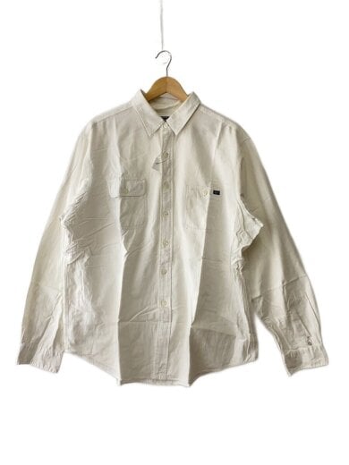 商品画像：90s/レギュラーカラーシャツ/ポニー無し/長袖シャツ/XXL/コットン/WHT 1