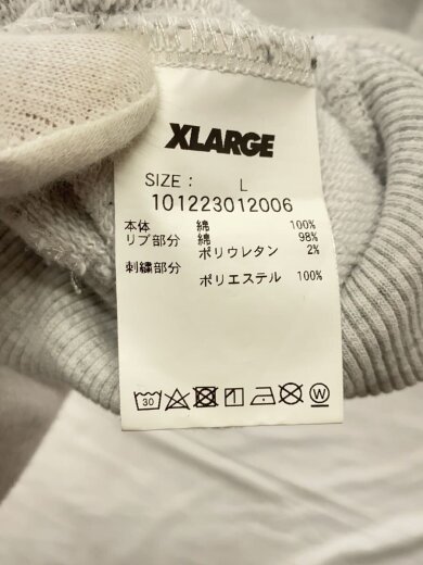 商品画像：TWO TONE BACKSIDE OG CREWNECK/スウェット/L/コットン/グレー// 4