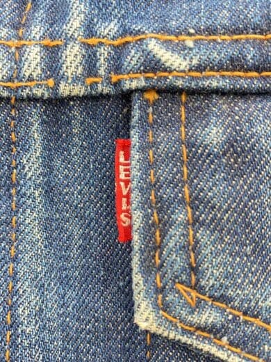 画像：Levi’sGジャン/--/コットン/IDG/無地/705053