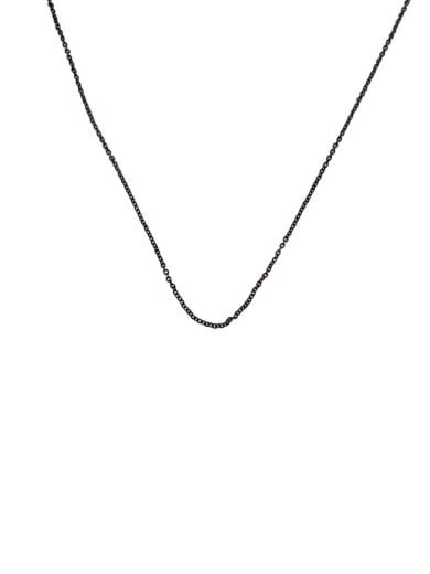 商品画像：ミニタグ/チェーンネックレス/SV925/SLV/トップ無/レディース// 1