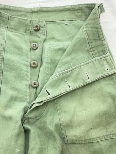 商品画像：60s初期/サイドアジャスター/OG-107/ベイカーパンツ/S/コットン/KHK/8405-222-194 3