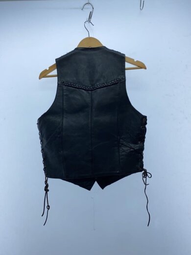 商品画像：SHAF LEATHER/ベスト/38/レザー/BLK 2