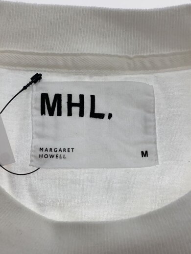 商品画像：Tシャツ/M/コットン/WHT/無地/596-4166551// 3