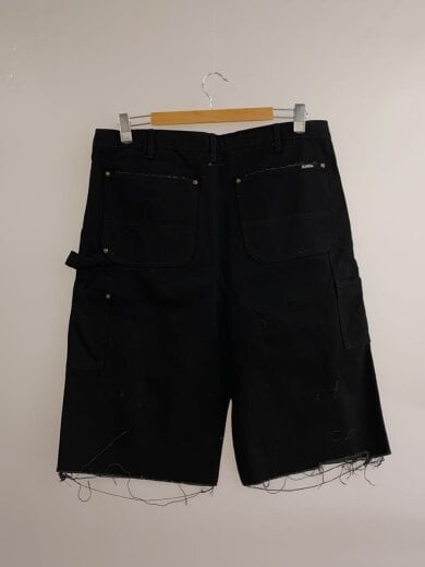 商品画像：ショートパンツ/L/コットン/BLK/無地/G13PT028/BORO Duck Wrap Skirt// 2