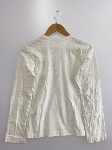 商品画像：長袖Tシャツ/L/コットン/WHT/無地/AZ-T117// 2