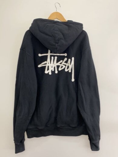 商品画像：ベーシックロゴフーディー/バックロゴパーカー/L/コットン/BLK// 2