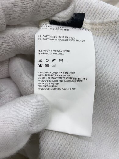 商品画像：999Humanity/スウェット/3/コットン/IVO/プリント// 5