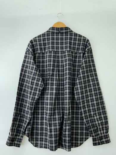 商品画像：MEGA BLAST PLAID LS SHIRT/長袖シャツ/XL/リネン×コットン/BLK/総柄// 2