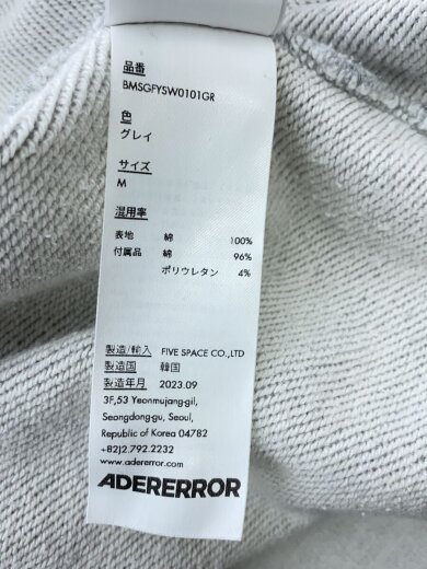 商品画像：スウェット/M/コットン/グレー/msgfysw0101gr// 5