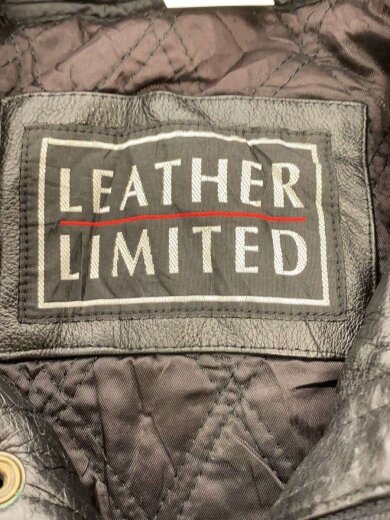 商品画像：LEATER LIMITED/レザージャケット・ブルゾン/M/レザー/BLK/無地 3
