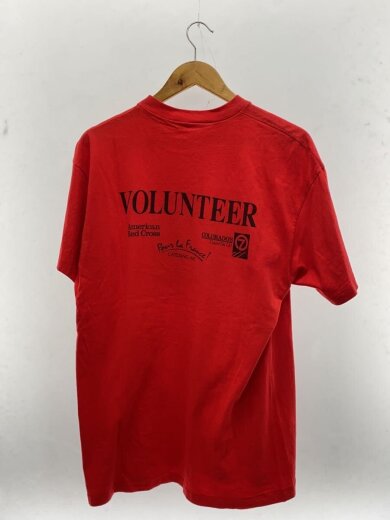 商品画像：90s/American Red Cross/赤十字社/Tシャツ/コットン/RED// 2
