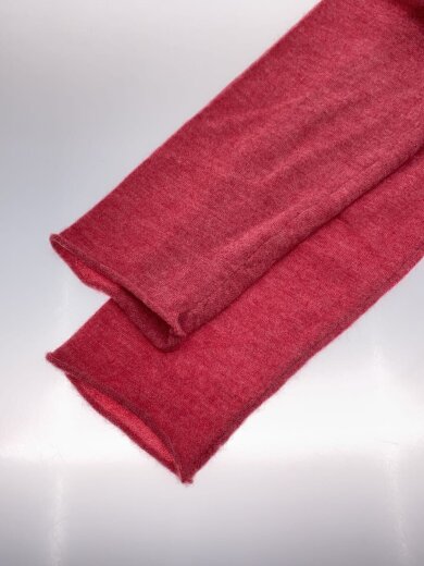 商品画像：スカル刺繍/ニット・セーター(薄手)/L/カシミア/RED 4