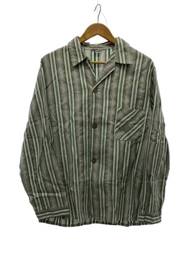 商品画像：Dreiklang/50s～60s/開襟/パジャマシャツ/スリーピング/52/GRY/ストライプ// 1