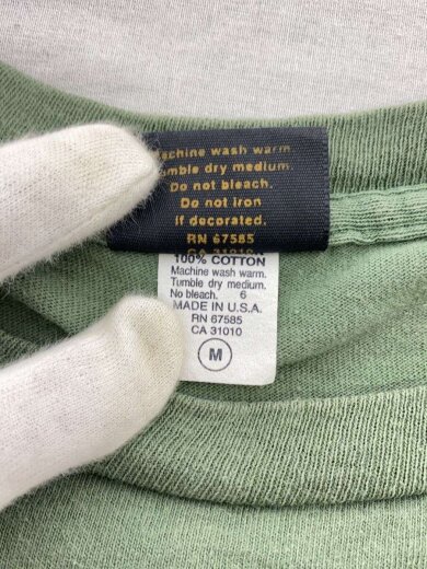 商品画像：90s00s/スヌーピー/PEANUTS/usa製/裾シングル/Tシャツ/M/コットン/GRN 4