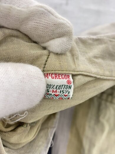 商品画像：60s70s/usa製/アトミックパターン/ループカラーシャツ/半袖シャツ/コットン/KHK/総柄 4