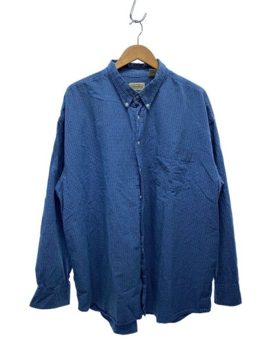 商品画像：80s90s/BDギンガムチェックシャツ/L/Sシャツ/XXL/コットン/BLU/ギンガムCK// 1